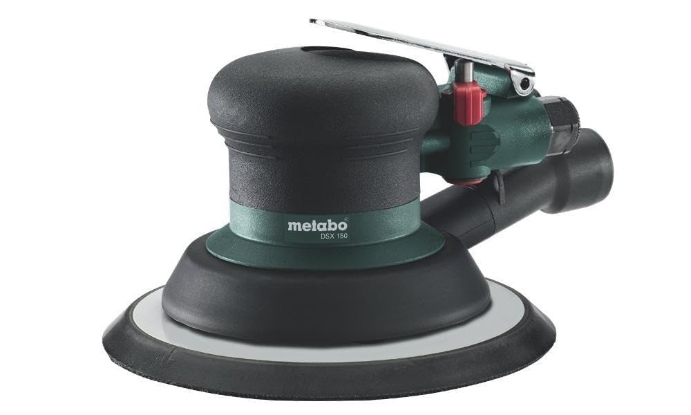 Metabo 601558000 - Lijadora rotorbital neumática DSX 150, plato 150 mm, órbita 5 mm, 12.000 r.p.m.