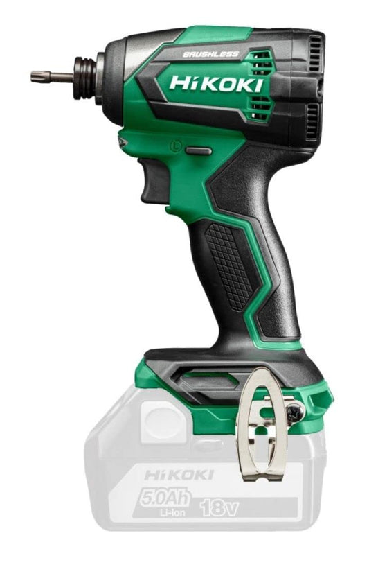 Hikoki WH18DEW4Z - Atornillador de impacto de batería 18 V 175 Nm 1/4", sin batería ni cargador