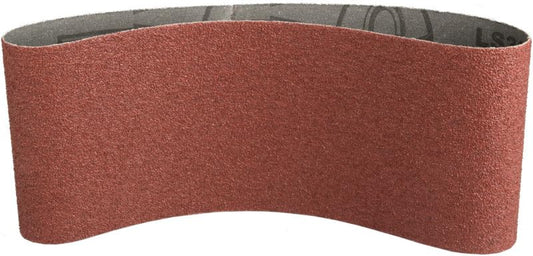 Klingspor 268682 - Banda de lija sin fin LS 307 X, grano 120, 75 x 457 mm (Lote de 10 uds)