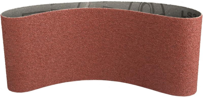 Klingspor 268660 - Banda de lija sin fin LS 307 X, grano 60, 100 x 610 mm (Lote de 10 uds)