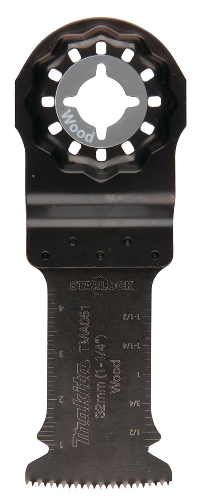 Makita B-64858 - Hoja de inmersión Starlock 32x50 mm 18TPI HCS TMA051 Madera
