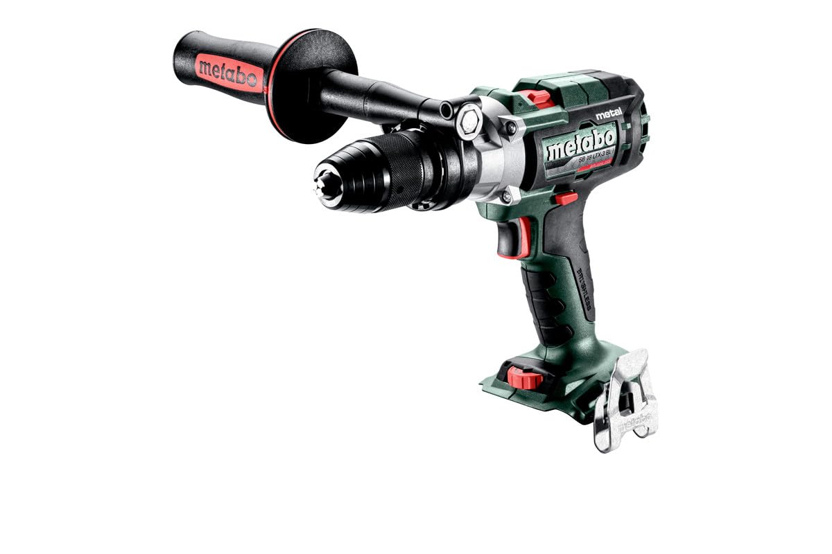 Metabo 603183840 - Taladro atornillador de percusión 18V SB 18 LTX-3 BL I Metal, sin batería, metaBOX