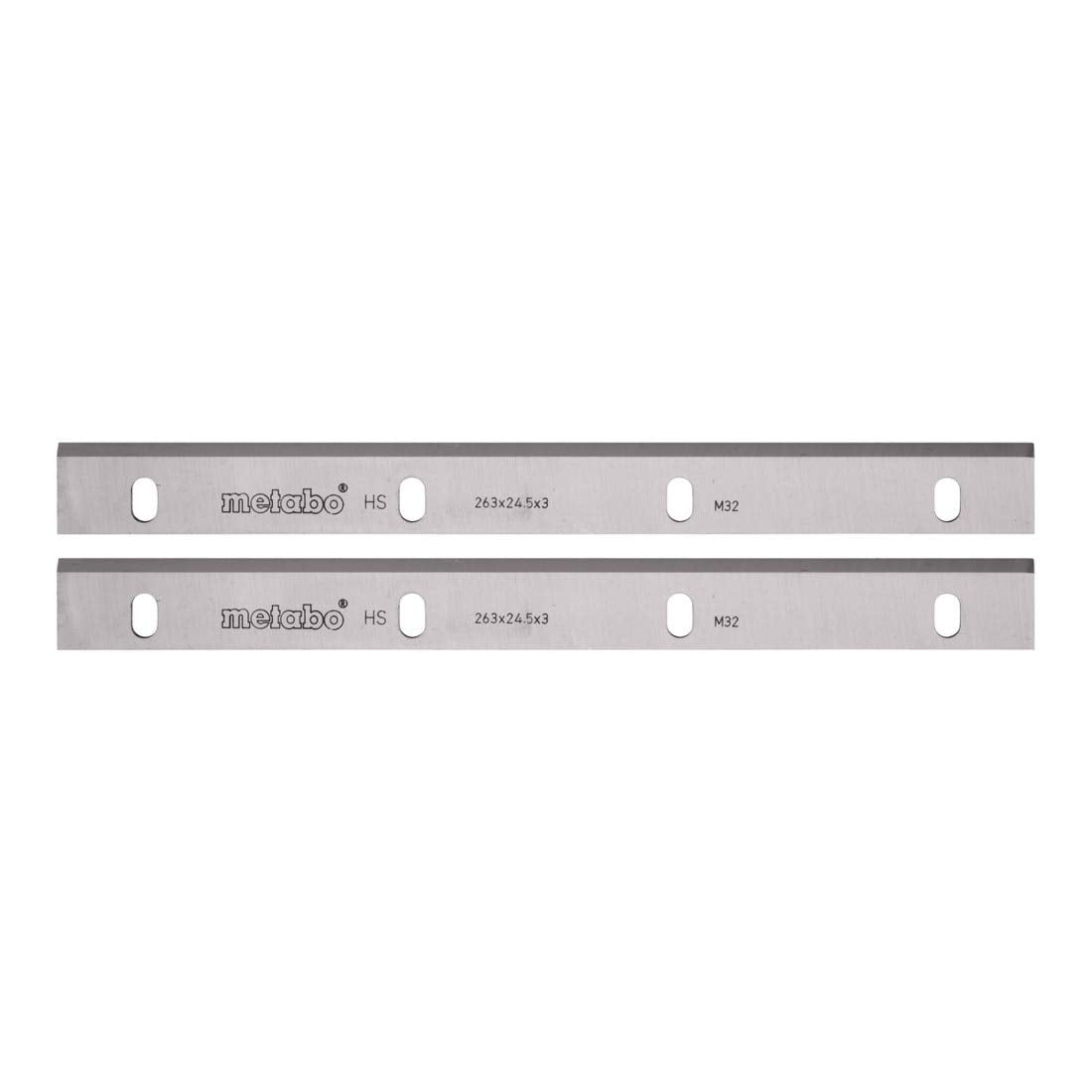 Metabo 0911060167 - Juego de 2 cuchillas HSS para cepilladora HC 300, 304 x 25 x 3 mm