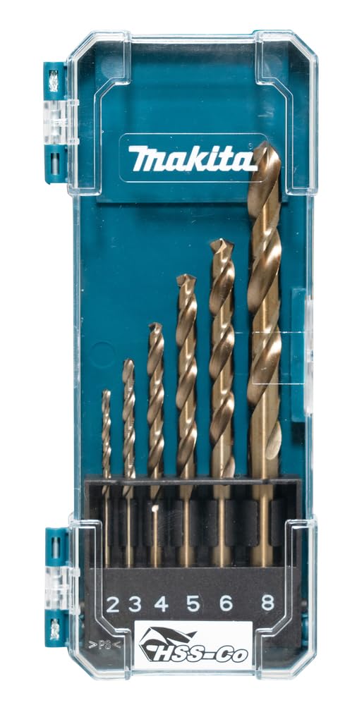 Makita D-75758 - Juego de brocas de metal de (Lote de 6 uds)