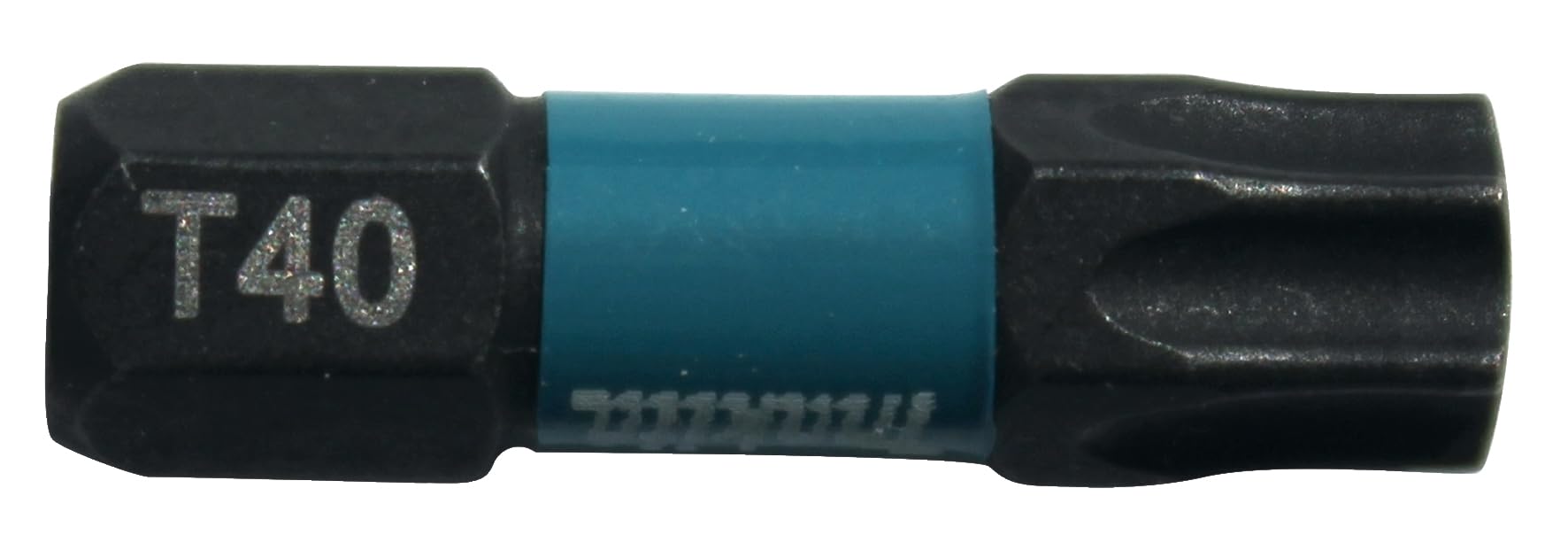 Makita B-63703 - Broca de Rosca Negra de Impacto T40 (Lote de 2 uds)