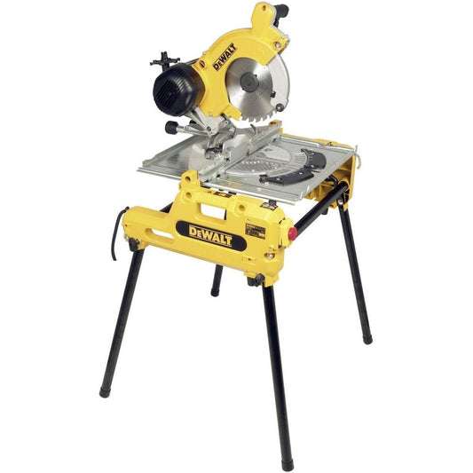 DeWalt DW743N-QS - Sierra combinada de mesa e ingletadora 250 mm 2000 W