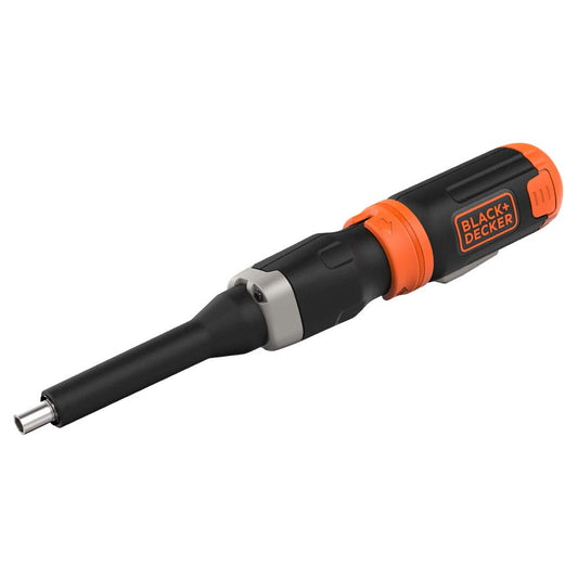 Black+Decker Atornillador de Eje Extensible, 5 Nm, con Pila, Neutro, 6.0 V