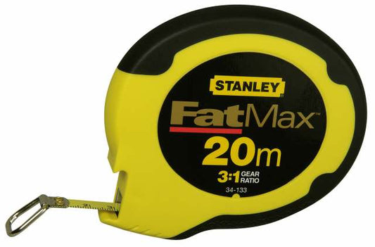Stanley 0-34-133 - Cinta larga Fatmaz acero inoxidable 20 m x 9,5mm