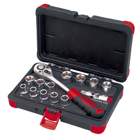 Dogher 531-001 - Maletin Vasos Hex 1/2 14 Pzas