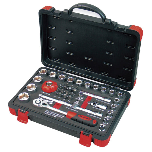 Dogher 531-004 - Maletin Vasos Hex Sae 1/2 41 Pzas