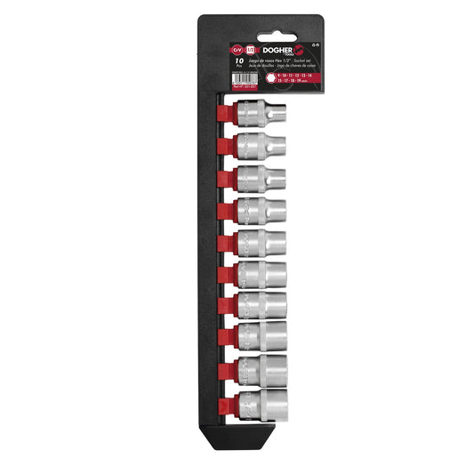 Dogher 531-051 - Juego 10 Ud. Vaso Hexagonal 1/2