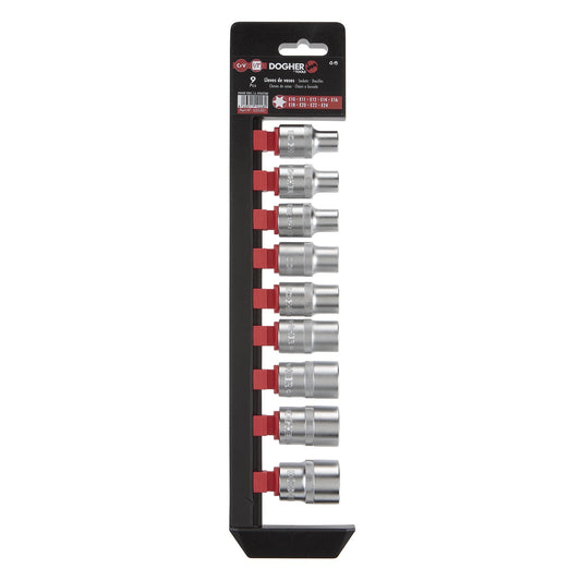 Dogher 533-051 - Juego 9 Ud.Torx Hembra 1/2