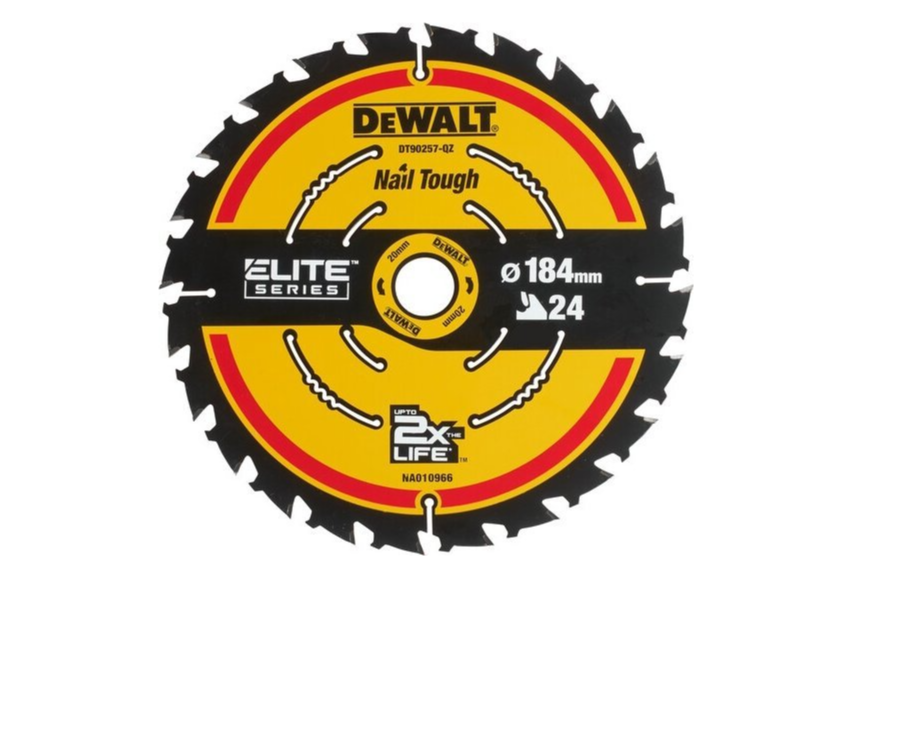 DEWALT Merchandiser RTS DT90257 x10 - Hoja para uso profesional para mejorar el rendimiento en cada uso con medida o especificación 184mm