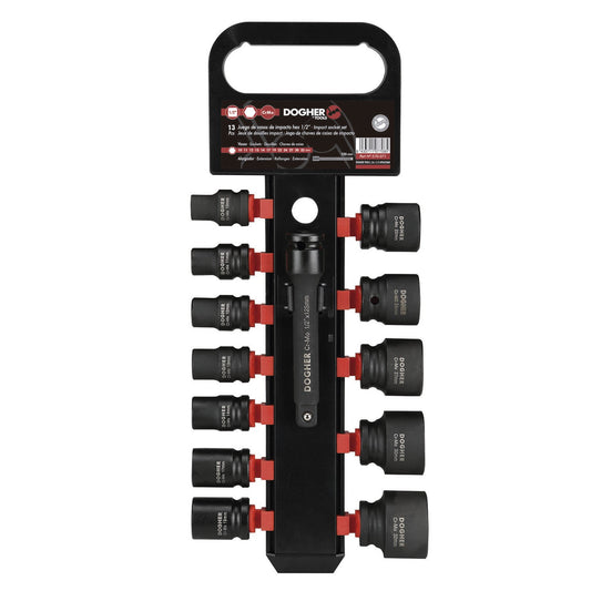 Dogher 570-071 - Juego Vasos Impacto 1/2 13 Pz 10-32Mm
