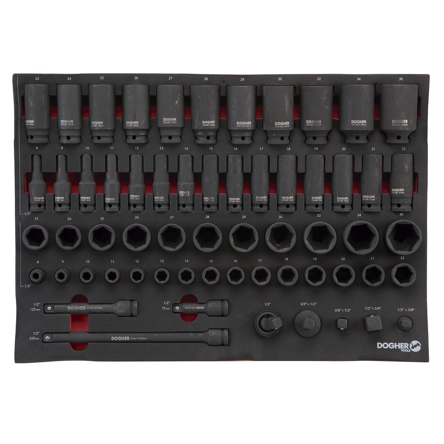 Dogher 570-081 - B.Comb.1 60Pcs V.Impac. Hex.1/2 Entera