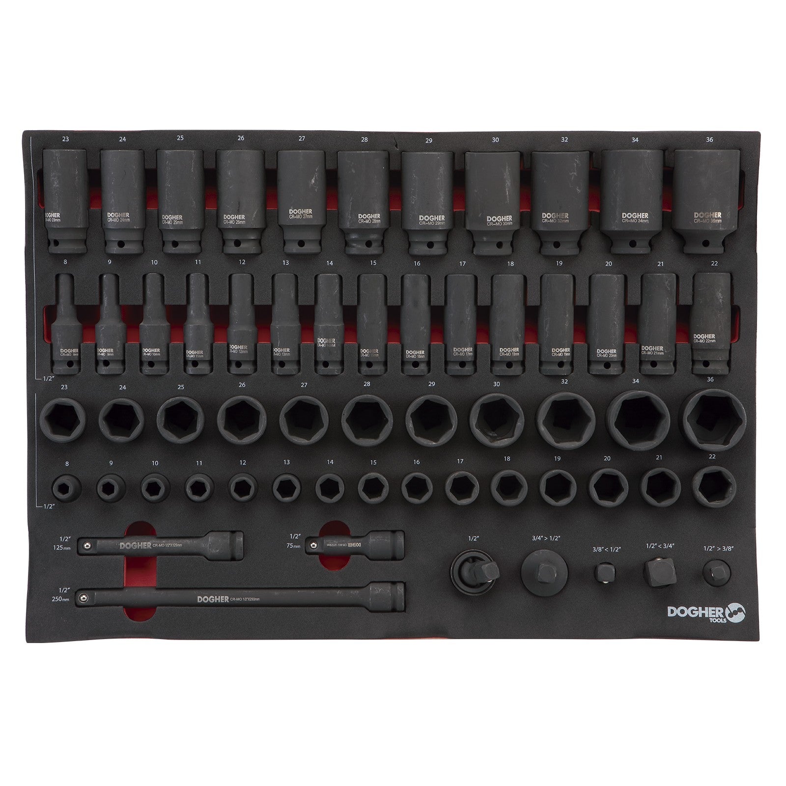 Dogher 570-081 - B.Comb.1 60Pcs V.Impac. Hex.1/2 Entera