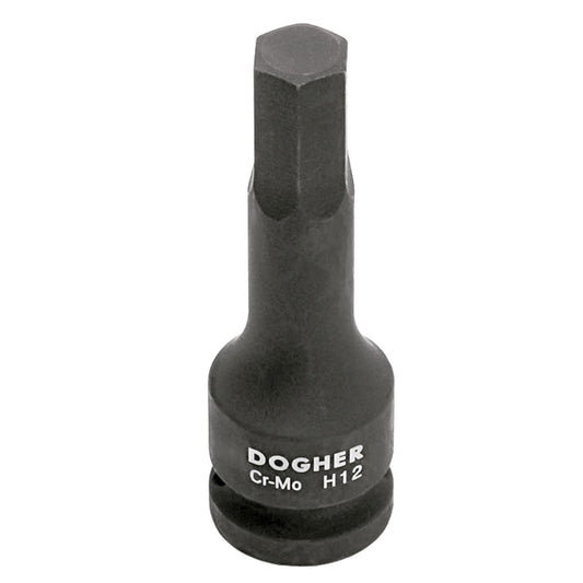 Dogher 573-17 - Punta Hexagonal 1/2 Crmo Hx17X78Mm