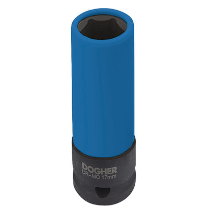 Dogher 575-17 - Vaso Impacto Hexagonal 1/2 Azul 17Mm