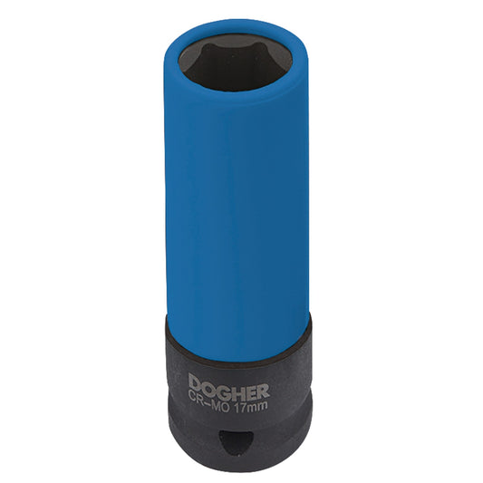 Dogher 575-17 - Vaso Impacto Hexagonal 1/2 Azul 17Mm