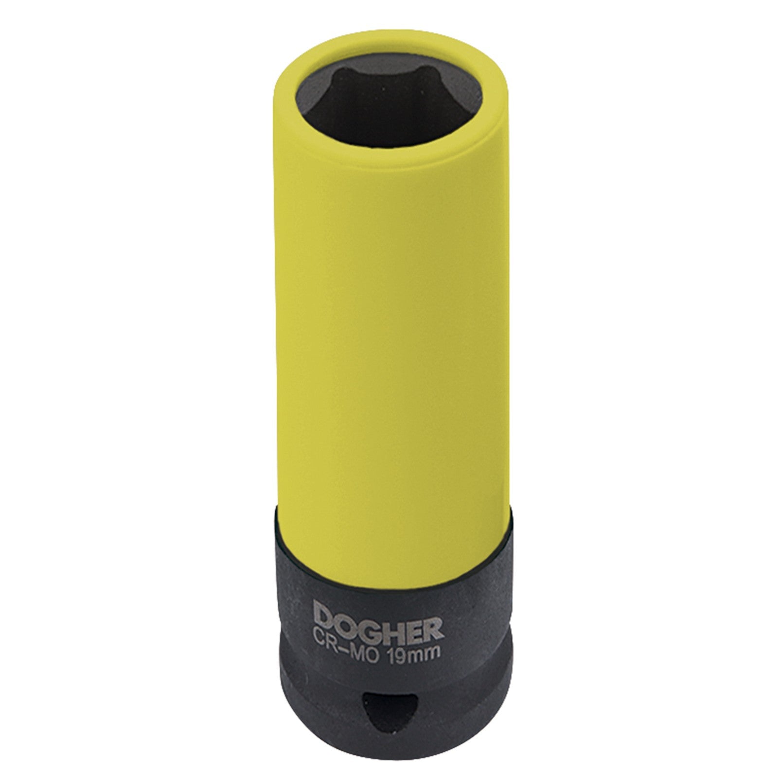 Dogher 575-19 - Vaso Impacto Hexagonal 1/2 Amarillo 19Mm