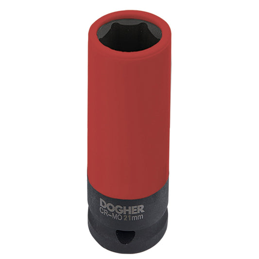 Dogher 575-21 - Vaso Impacto Hexagonal 1/2 Rojo 21Mm