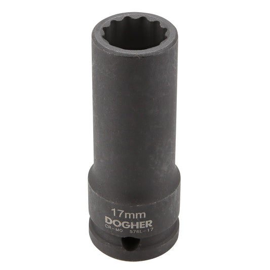 Dogher 576L-15 - Vaso Impacto Crmo Bi-Hex Largo 1/2-15Mm