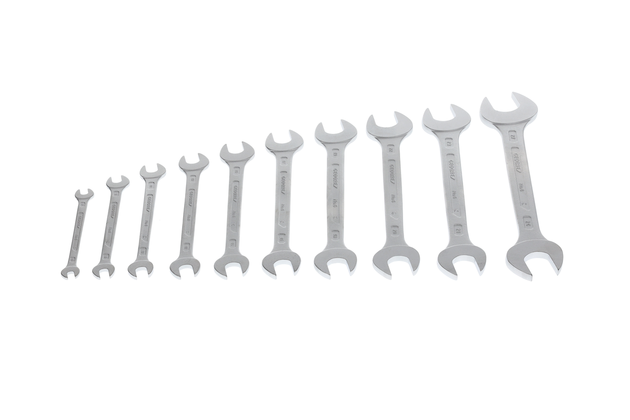 GEDORE 6-10 - Set of 10 Double-Ended Wrenches