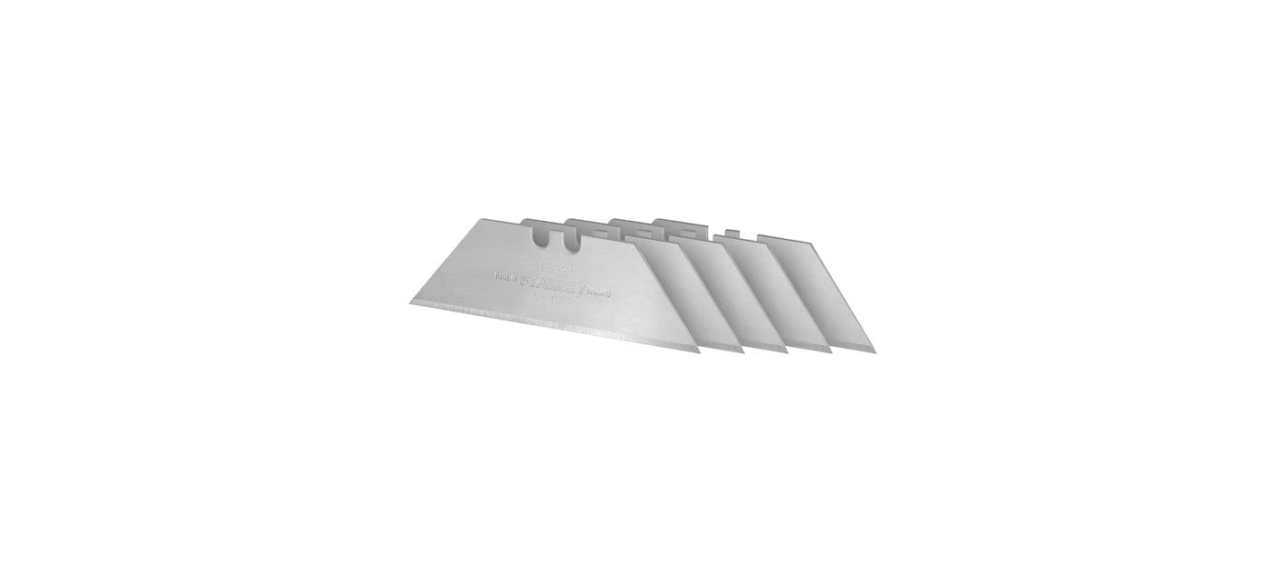 Stanley 6-11-916 - Hojas trapezoidales con orificios, pack de 10