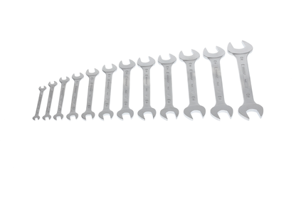 GEDORE 6-12 - Set of 12 Double-Ended Open-End Wrenches