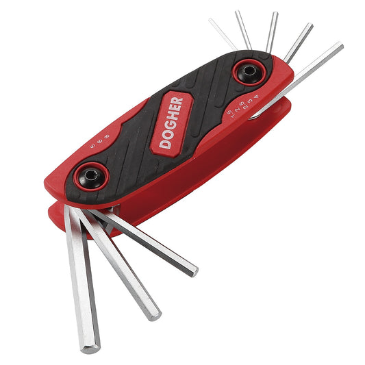 Dogher 600-018 - Juego Llaves Macho Hex Navaja 8Pzs 1,5-8