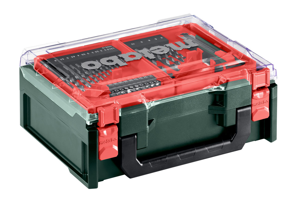 Metabo 600080710 - Juego taladro atornillador de batería PowerMaxx BS Basic
