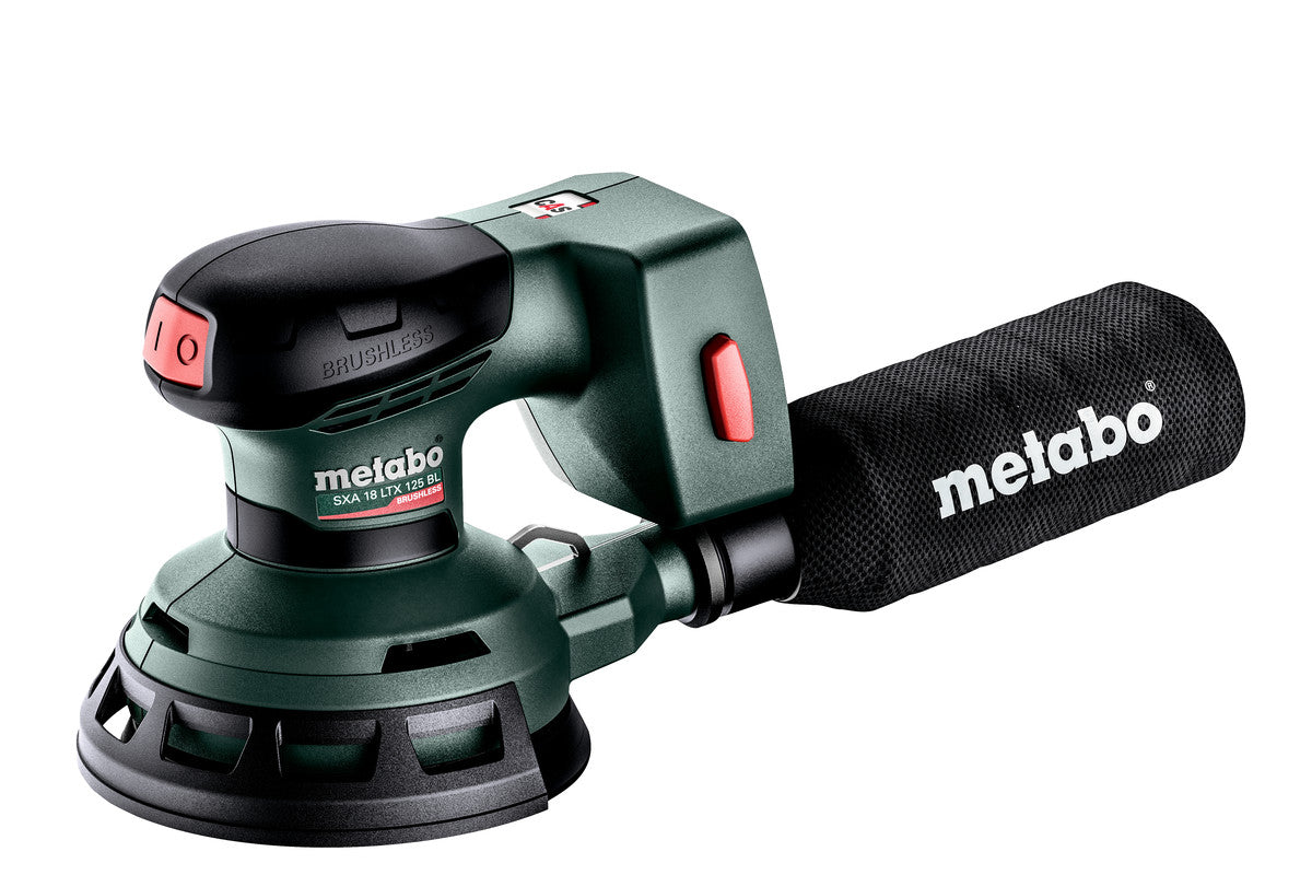 Metabo 600146840 - Lijadora excéntrica de batería SXA 18 LTX 125 BL