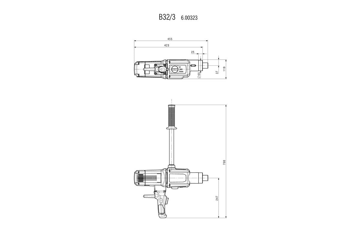 Metabo 600323000 - Taladradora B 32/3