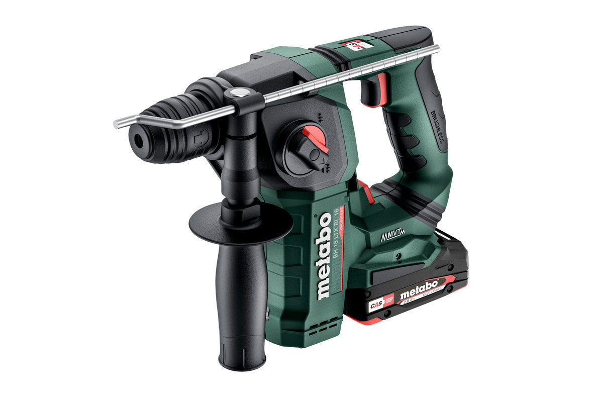 Metabo 600324500 - Martillo perforador de batería BH 18 LTX BL 16