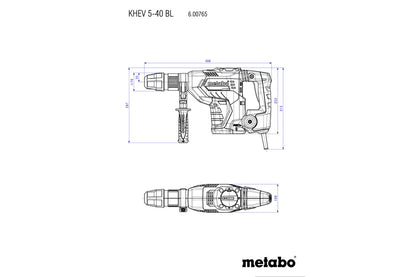 Metabo 600765500 - Martillo combinado KHEV 5-40 BL