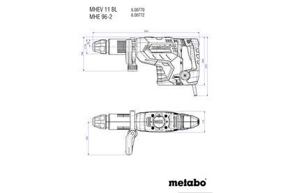 Metabo 600770500 - Martillo cincelador MHEV 11 BL