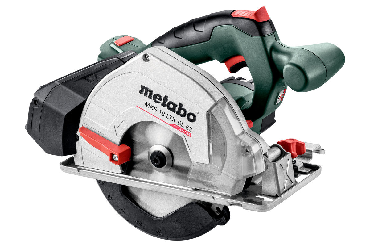 Metabo 600773840 - Sierra circular manual para metal de batería MKS 18 LTX BL 58