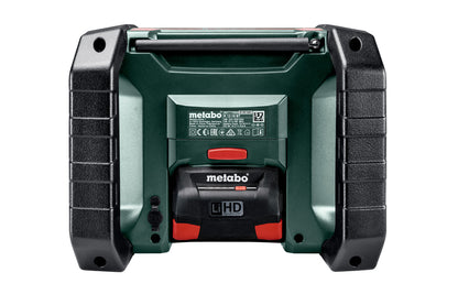 Metabo 600777850 - Radio para obras de batería R 12-18 BT