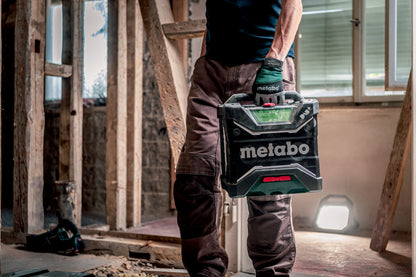 Metabo 600779850 - Radio para obras de batería RC 12-18 32W BT DAB+