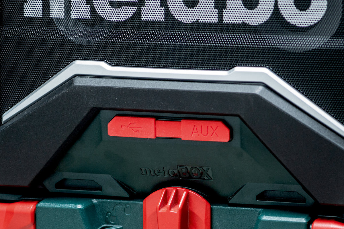 Metabo 600779850 - Radio para obras de batería RC 12-18 32W BT DAB+