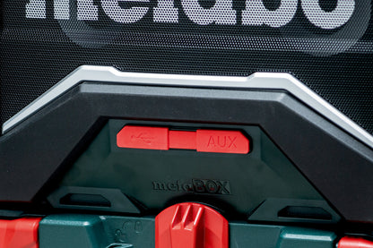 Metabo 600779850 - Radio para obras de batería RC 12-18 32W BT DAB+