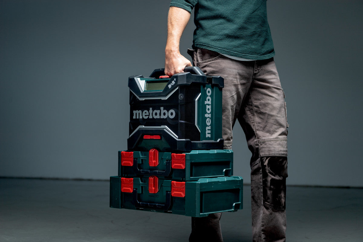 Metabo 600779850 - Radio para obras de batería RC 12-18 32W BT DAB+