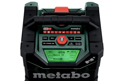 Metabo 600779850 - Radio para obras de batería RC 12-18 32W BT DAB+
