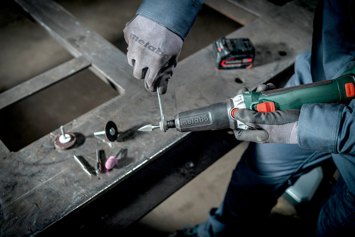 Metabo 600826850 - Amoladora recta de batería GVB 18 LTX BL 11-28