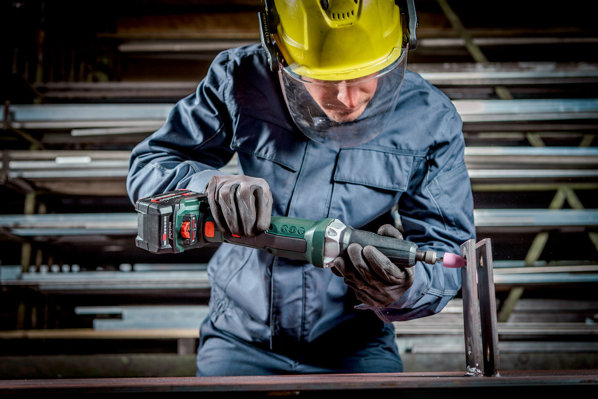 Metabo 600827850 - Amoladora recta de batería GVPB 18 LTX BL 11-28