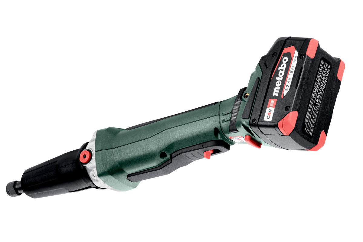 Metabo 600827850 - Amoladora recta de batería GVPB 18 LTX BL 11-28