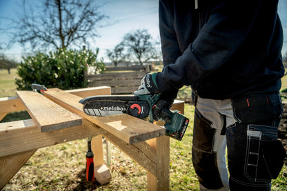 Metabo 600856840 - Sierra para madera de batería MS 18 LTX 15