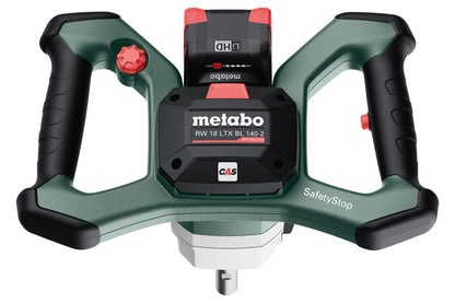 Metabo 601165850 - Mezclador de batería RW 18 LTX BL 140-2
