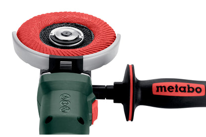Metabo 601307840 - Amoladora angular de cabeza plana de batería WVBF 18 LT BL 11-125 Quick