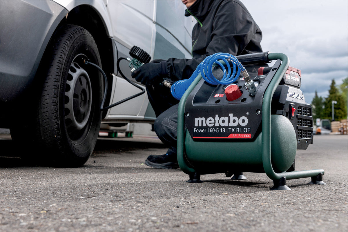 Metabo 601521850 - Compresor de batería Power 160-5 18 LTX BL OF
